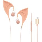 Uur - elfe usb c ecouteurs intra - auriculaires pour enfants - design lgant des oreilles elfe type ...