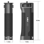 Uurig - stabilisateur de poignée pour appareil photo mobile, vis de 1 / 4 pouces, poignée pour smartphone, ... Uurig - stabilisateur de poignée pour appareil photo mobile, vis de 1 / 4 pouces, poignée pour smartphone, ...