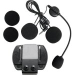 V6 / v4 moto haut - parleur et microphone pour casque, clip de montage V6 / v4 moto haut - parleur et microphone pour casque, clip de montage