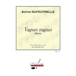 Sophie dufeutrelle : vagues vagues - recueil alto flute 9790560380834 alnt04211z