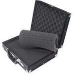 Valise pour appareil photo, malette a pistolet en aluminium avec mousse á prdcoupe 36, 5 x 29 x 12 ...
