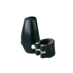 Vandoren lc21l - ligature et couvre bec clarinette sib - cuir