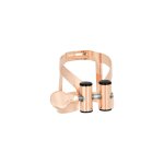 Vandoren lc54pgp - ligature m / o or rose clarinette basse + couvre - bec plastique