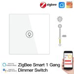 Variateur de lumire multi - gang intelligent zigbee, 1 / 2 / 3 boutons, contrle indpendant, application ...
