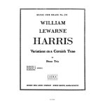 Harris : variations on a cornish tune - set brass trio 9790046284663 al28466