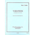 Variations trompette en ut et piano