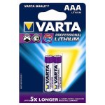 Varta professional - batterie 2 x aaa - li - 1100 mah