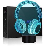 Veilleuse led 3d lampe optique illusion veilleuse enfant lampe de nuit pour chambre chevet table de fille ... Veilleuse led 3d lampe optique illusion veilleuse enfant lampe de nuit pour chambre chevet table de fille ...