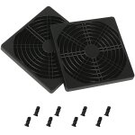 Ventilateur filtre grille 9 x 9 cm, iltre anti - poussière en pvc noir 92 mm filtre de ventilateur d'ordinateu ... Ventilateur filtre grille 9 x 9 cm, iltre anti - poussière en pvc noir 92 mm filtre de ventilateur d'ordinateu ...