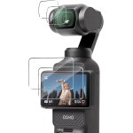 Verre tremp� pour dji osmo pocket 3 protecteur d'�cran, duret� 9h camera protecteur, [sans bulles] [ultra ...