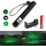 Vert laser 303 5 mw stylo pointeur laser pointeur stylo lumire laser puissant avec 4000 mah 18650 batterie ...