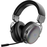 Vh800 casque de jeu sans fil supra - auriculaire, microphone flexible avec fonction muet, coussinets ... Vh800 casque de jeu sans fil supra - auriculaire, microphone flexible avec fonction muet, coussinets ...