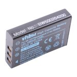 Vhbw 1x batterie compatible avec aiptek pocketcinema v10, v10 plus, v20, t10, t15, t30 appareil photo ...