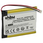 Vhbw batterie compatible avec casio tr - m11 appareil photo (1035mah, 3, 7v, li - polym�re)