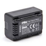 Vhbw 1x batterie compatible avec panasonic vxf - 999 camra vido camscope (1600mah, 3, 6v, li - ion) ...