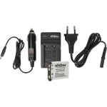 Vhbw 1x station de charge, 1x adaptateur allume - cigare, 1x batterie, 1x c�ble d'alimentation compatible ...