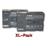 Vhbw 2x batterie compatible avec samsung vp - d390, vp - d530, vp - d34, vp - d352, vp - d39, vp - d55, ...