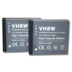 Vhbw 2 x batterie set 600mah (7. 2v) avec infochip pour cam?ra panasonic lumix dmc - gm5, dmc - gm5k, ...