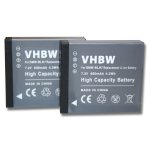 Vhbw 2 x batterie set 600mah (7. 2v) avec infochip pour cam?ra panasonic lumix dmc - gf7, dmc - gf7k ...