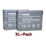 Vhbw 2 x li - ion batterie 500mah (3. 6v) pour appareil photo nikon coolpix a300, s100, s2500, s2550, ...