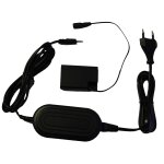 Vhbw 220v bloc d'alimentation / chargeur pour appareil photo pentax k - s2 remplace k - ac128 d - ac120 ...