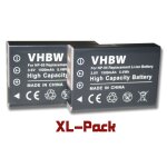 Vhbw 2x batteries d'appareil photo pour fujifilm finepix x100t comme fuji np - 95, ricoh db - 90.