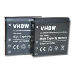 Vhbw 2x batterie compatible avec bell & howell dnv900hd appareil photo (950mah, 3, 6v, li - ion)