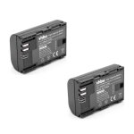 Vhbw 2x batterie pour camra compatible avec canon eos 5ds r, 60d, 60da, 6d, 6d mark ii, 70d, 7d appareil ...