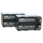 Vhbw 2x batterie compatible avec canon ha h1s, xh g1s, xh a1, xh g1, xl2, xf300, xf305, xf100, xf105 ...
