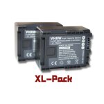Vhbw 2x batterie compatible avec canon legria hf g40, hf m300, hf g25, hf m306 cam�ra vid�o cam�scope ...