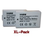 Vhbw 2x batterie compatible avec canon legria hf r205, hf r206, hf r26 appareil numrique camescope (800mah, ...