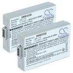 Vhbw 2x batterie compatible avec canon legria hf r28 cam�ra vid�o cam�scope (950mah, 3, 7v, li - ion) ...