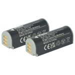 Vhbw 2x batterie compatible avec canon powershot n2, sd4500 is appareil photo (600mah, 3, 6v, li - ion) ...