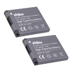 Vhbw 2x batterie compatible avec canon powershot sx430 is appareil photo (500mah, 3, 7v, li - ion)