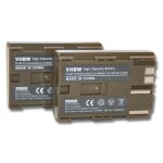 Vhbw 2x batterie compatible avec canon s�rie zr zr - 65mc, zr - 10, zr - 20, zr - 25mc, zr - 50mc, zr ...