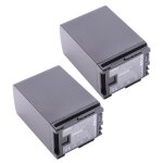 Vhbw 2x batteries compatible avec canon vixia hf m32, hfm40, hfm301, hf m301 camra vido camscope (2400mah, ...