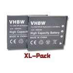 Vhbw 2x batteries compatible avec casio exilim ex - z29, ex - fs10, ex - z80, ex - s12, ex - z25, ex ...