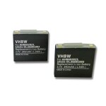 Vhbw 2x batterie compatible avec gn netcom jabra 9120, 9125, gn9120, gn9120 flex. casque audio remplace: ...