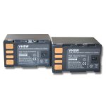 Vhbw 2x batterie compatible avec jvc gz - hm200neu, gz - hm400, gz - hm400e cam�ra vid�o cam�scope (2100mah, ...