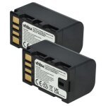 Vhbw 2x batteries compatible avec jvc gz - mg330rex, gz - mg331, gz - mg331heg cam�ra vid�o cam�scope ...
