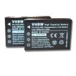 Vhbw 2x batterie compatible avec kodak easyshare z7590, z730, z760 appareil photo (1600mah, 3, 6v, li ...