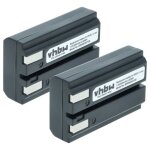 Vhbw 2x batterie compatible avec nikon coolpix 4300, 995, 5000, e880, 4500 pour 5700, 5400, 8700, 775, ...
