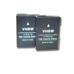 Vhbw 2x batterie compatible avec nikon d3500, d5100, d5200, d5300 appareil photo digital reflex aprn ...