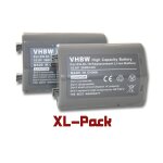 Vhbw 2x batteries compatible avec nikon d4, z9 appareil photo, reflex num�rique (2600mah, 10, 8v, li ...