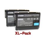 Vhbw 2x batterie compatible avec nikon d800e, d810, wt - 7, z6 ii, z5 ii, z6, d8000, z5, mh - 25a, d850, ...