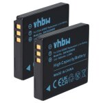 Vhbw 2x batterie compatible avec panasonic sdr - s10eg - k, hm - ta1, sdr - s10, sdr - s10e, sdr - s10eg ...
