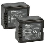 Vhbw 2x batterie compatible avec panasonic vdr - d160, vdr - d220, vdr - d310 cam�ra vid�o cam�scope ...