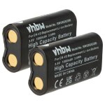 Vhbw 2x batterie compatible avec pentax optio 33 wr, 330 gs, s45, s40, s30, 230, s60, s55, s50, 33l appareil ...
