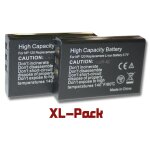 Vhbw 2x batterie compatible avec lg dxg 587v, a85, a85v, 587, ic330 appareil photo (1600mah, 3, 7v, li ...