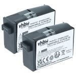 Vhbw 2x batterie remplacement pour garmin 010 - 12521 - 40, 360 - 00106 - 00 pour cam�ra vid�o cam�scope ...